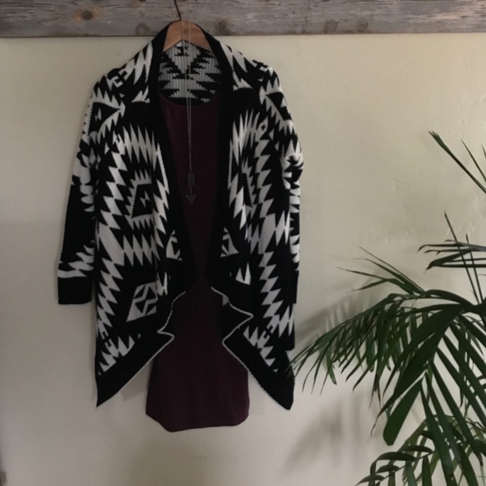 Vintage // Maroon Midi Bodycon Dress // Small - Picture 5 of 5